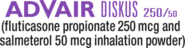 ADVAIR DISKUS 250/50 logo