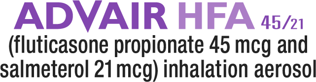 ADVAIR HFA 45/21 logo